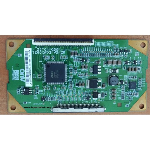 26T04-C00, T260XW03 V2 CB, LCD TV,  T-CON BOARD