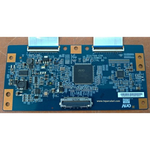 31T09-C0K, T315HW04 V3 CTRL BD, AUO, T-CON BOARD