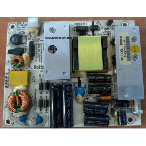 AYP250009, 3BS0017914, PREMIER PR22LED9, Power board