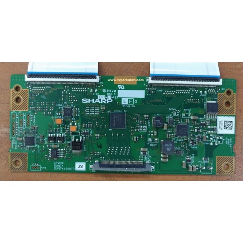 CPWBX, RUNTK, DUNTK4918TP ZA, SHARP, LK400D3LB83, T-con board