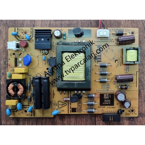 17IPS62, 28525848, VESTEL 49F9401, Power board, Besleme kartı