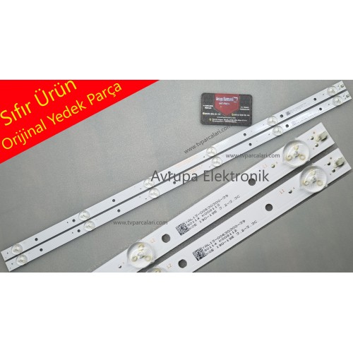 AXEN AX32DAB015/0100 Led bar, SKYWORTH-FN320E30-0601S-01, YAL13-00630300-39, Tv Panel ledleri