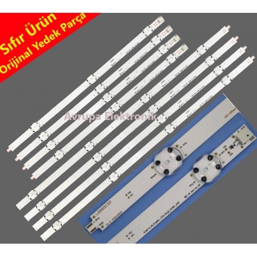 Grundig Dortmund 43 CLE 5845 AN, Grundig Rio 43 CLX 7745 AP, ZCT606, ZXZ65600-AA, Led bar, Tv Panel ledleri