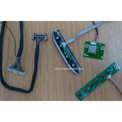 PREMIER PR 50W6, WIFI-5, 5109AC, Wifi Modul, CH0012-3, Kumanda alıcı göz,  JUC7.820.00104950 Tuş takımı Ve LVDS Kablosu