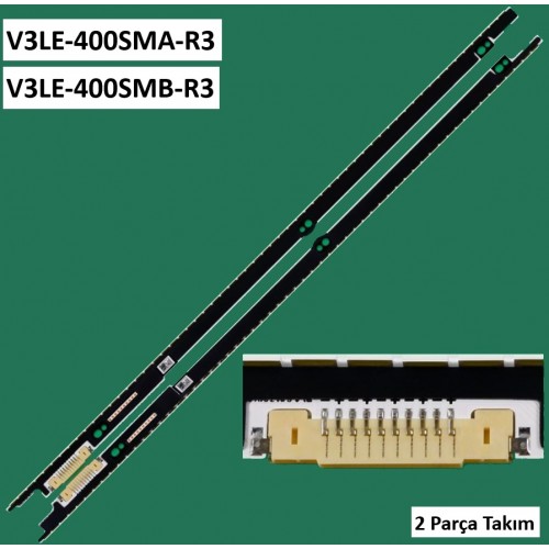 SAMSUNG UE40F7000 - UE40F8000 LED Bar Takımı - BN96-25443A - BN96-25444A