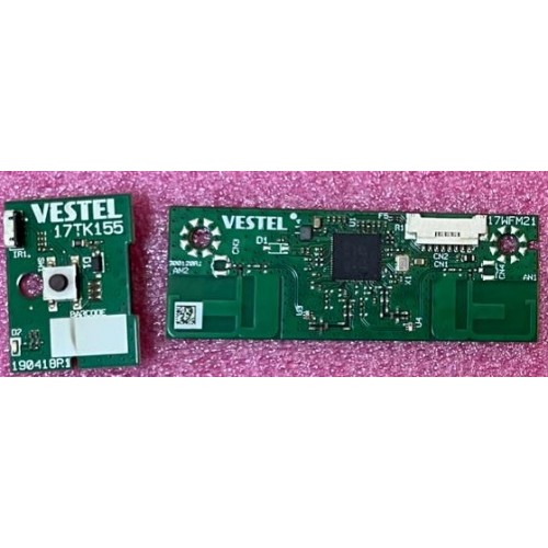 REGAL 43R855U WİFİ Tuş Takımı Kumanda Alıcı Gözü - 17WFM21 - 17TK155